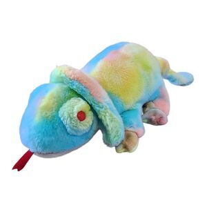 Vintage 1999 BEANIE BABY Rainbow Ty-dye Chameleon